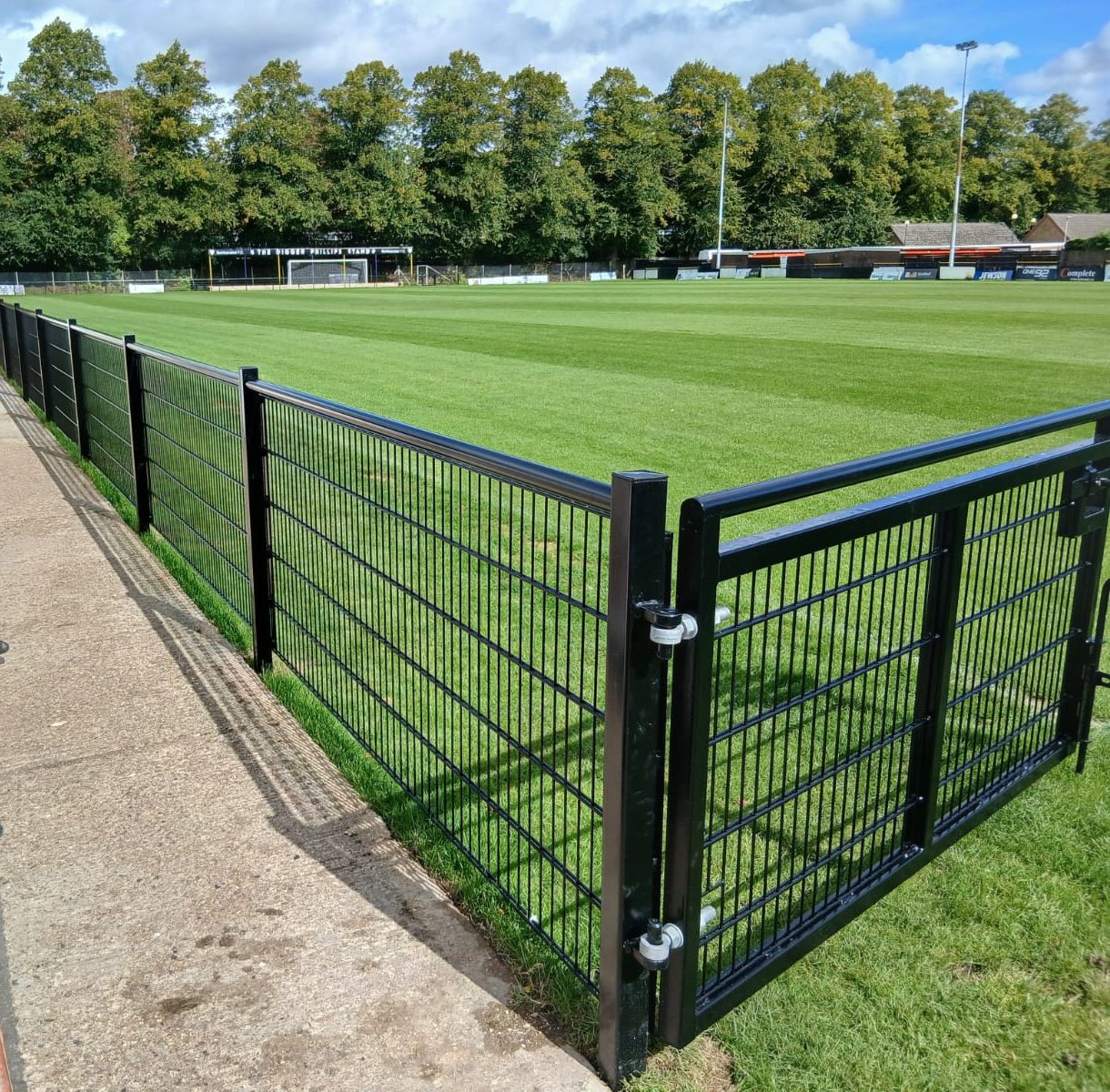 Spectator Rail Fencing for Football Pitches & Sports Grounds | Secure-a ...