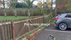 Rotting Timber fence