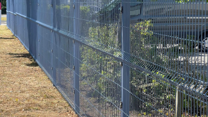 Fencing around an industrial property in Castle Donington