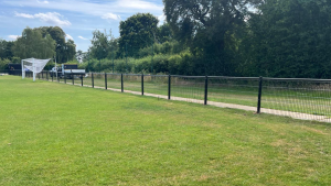 Spectator fencing at a football club