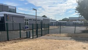 Bow top safety fencing