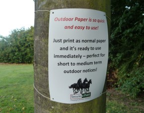Outdoor Paper