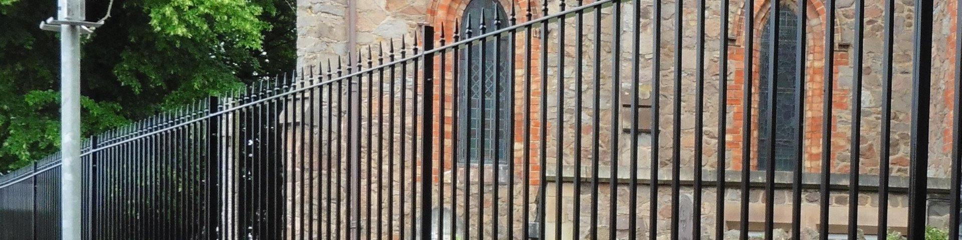 Churchyard railing